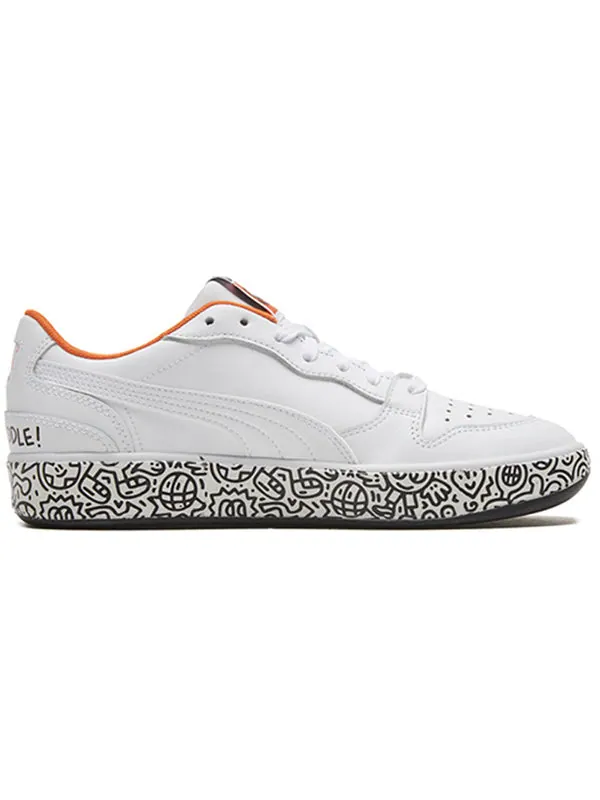 Кроссовки mr. doodle x sky lx low 'wavy doodles' Puma — изображение 2 из 4, белый