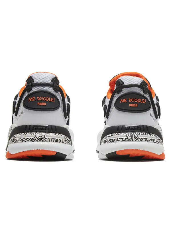 Кроссовки mr. doodle x rs-2k 'wavy doodles' Puma — изображение 4 из 4, белый/черный