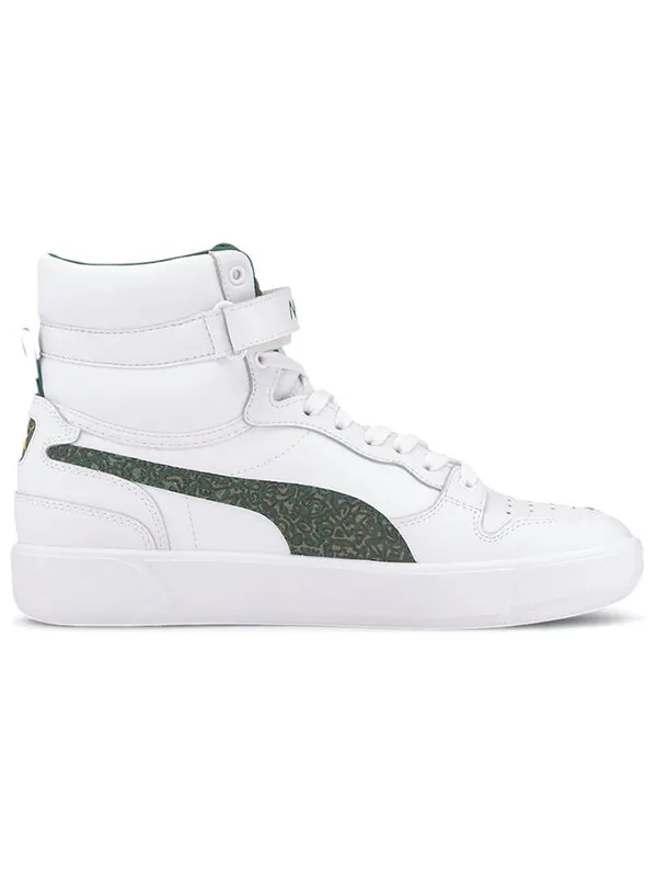 Кроссовки mr. doodle x sky lx mid 'wavy doodles' Puma — изображение 2 из 4, зеленый/белый/желтый