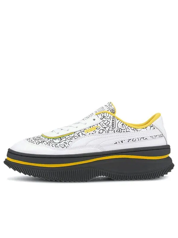 Кроссовки mr. doodle x deva 'wavy doodles' Puma — изображение 1 из 4, желтый/белый/черный