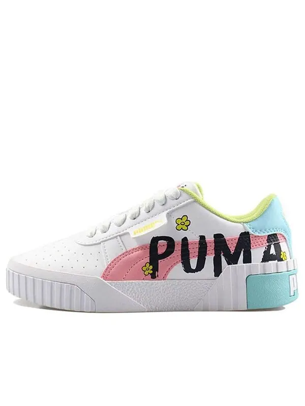 Кроссовки cali novelty 'flower' Puma — изображение 1 из 4, белый