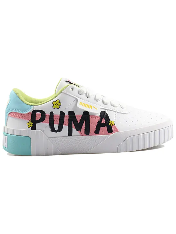 Кроссовки cali novelty 'flower' Puma — изображение 2 из 4, белый