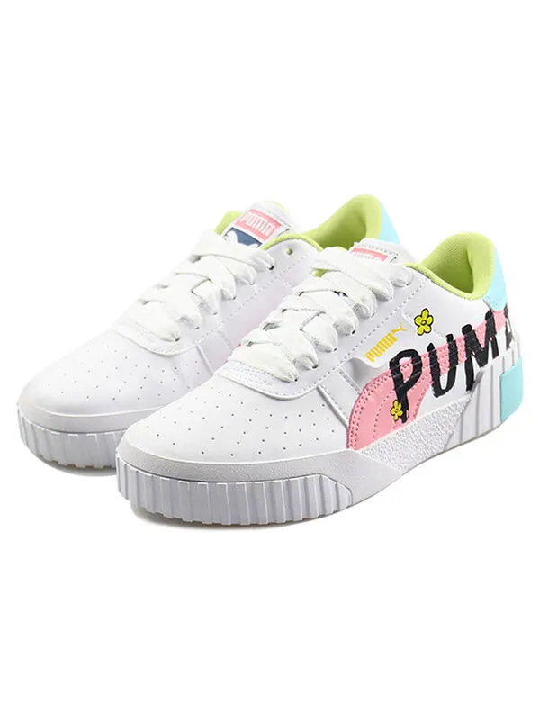 Кроссовки cali novelty 'flower' Puma — изображение 3 из 4, белый