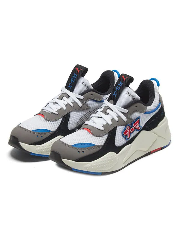 Кроссовки rs-x 'japanorama pack' Puma — изображение 3 из 4, серый белый голубой