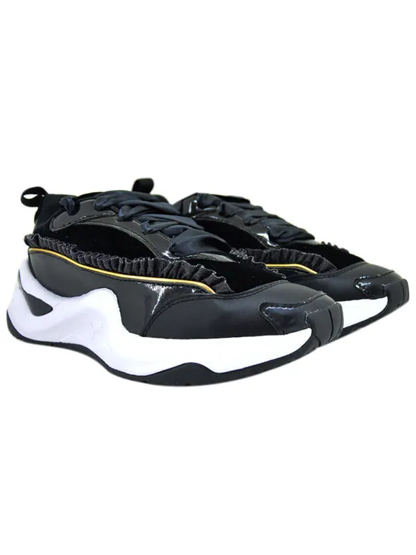 Кроссовки charlotte olympia x rise nu 'black ruffle trim' Puma — изображение 3 из 4, черный