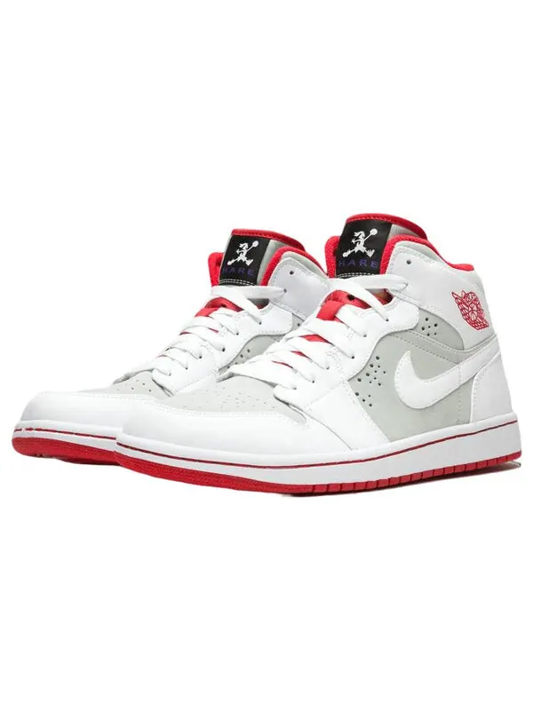 Кроссовки 1 ретро Air Jordan — изображение 2 из 4, серебряный