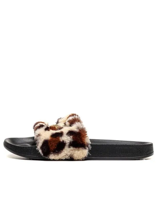Тапочки leadcat 'leopard print' Puma — изображение 1 из 4, черный