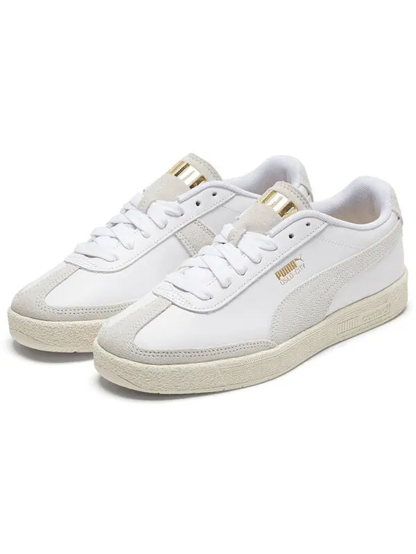 Кроссовки oslo-city woven beige/white Puma — изображение 3 из 4, белый/серый
