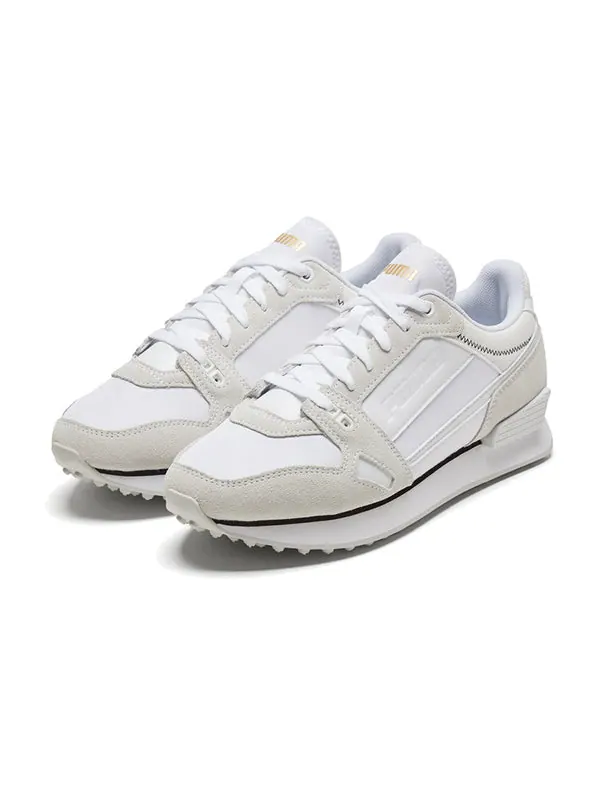 Кроссовки mile rider 'chrome desert - white vaporous grey' Puma — изображение 3 из 4, белый