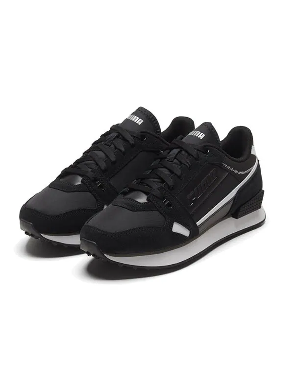 Кроссовки mile rider 'chrome desert - black white' Puma — изображение 3 из 4, черный