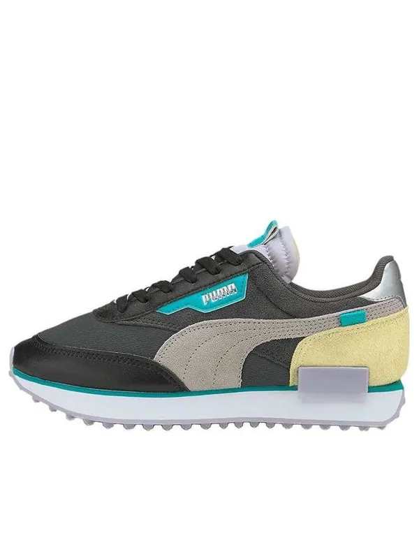 Кроссовки future rider soft metal 'ebony purple heather' Puma — изображение 1 из 4, черный