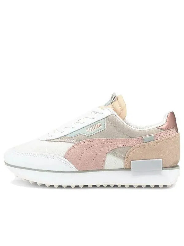 Кроссовки future rider soft metal 'natural vanchetta' Puma — изображение 1 из 4, белый/розовый