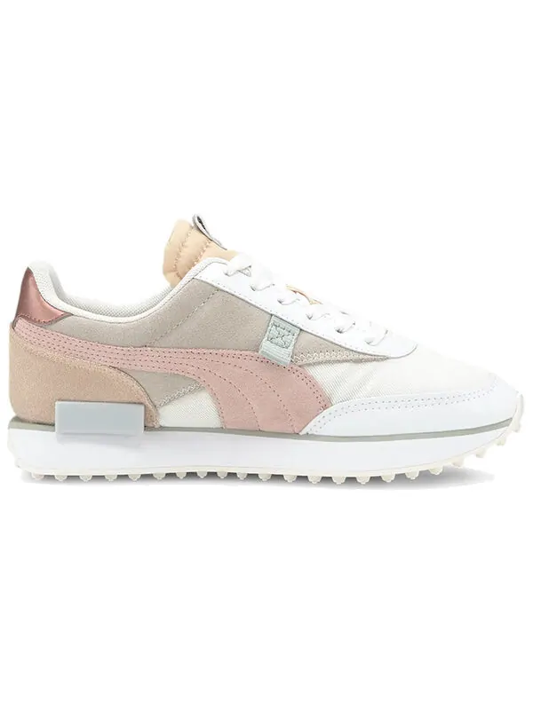 Кроссовки future rider soft metal 'natural vanchetta' Puma — изображение 2 из 4, белый/розовый