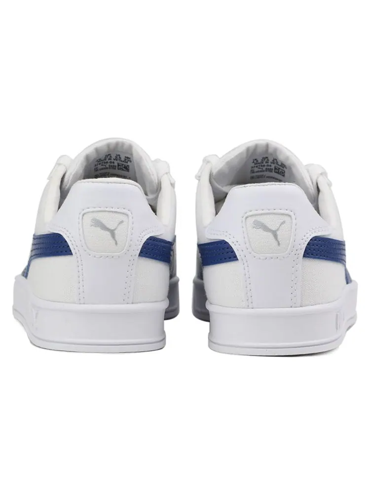 Кеды PUMA Smash Vulc Canvas 'White Limoges' — изображение 4 из 6, синий