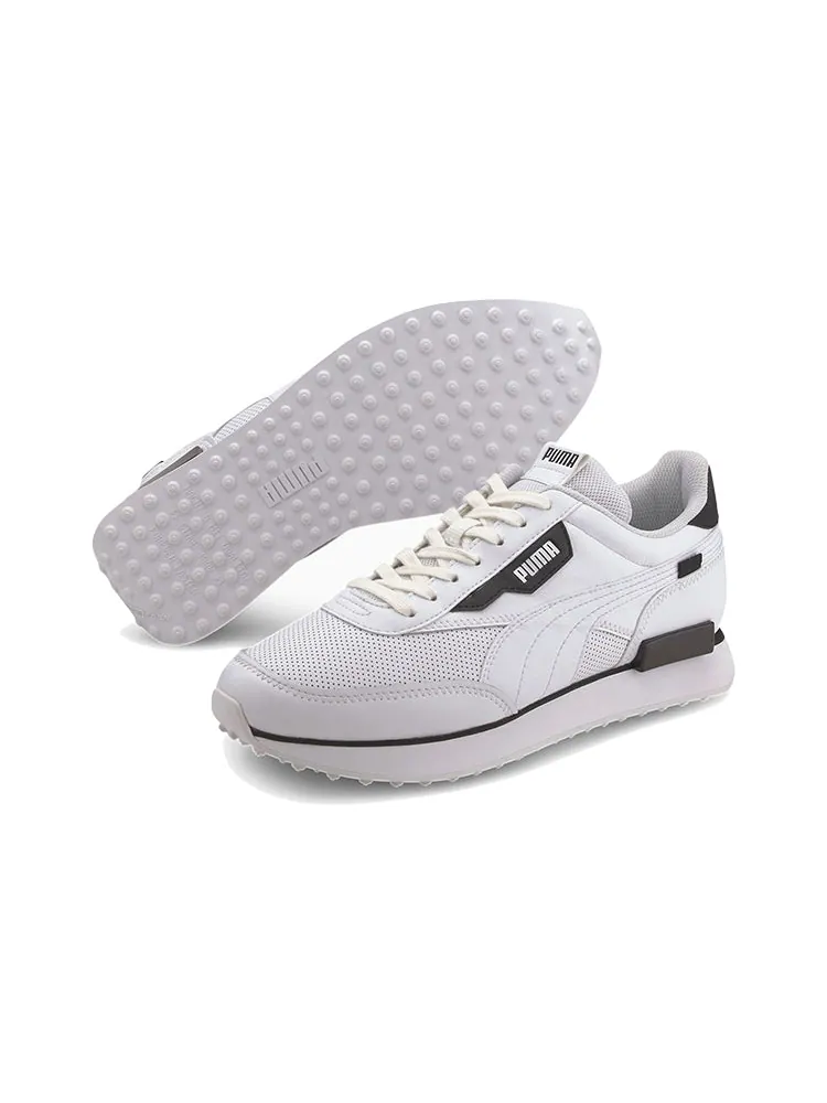 Спортивные кроссовки PUMA Future Rider Contrast 'White Black' — изображение 3 из 6, белый