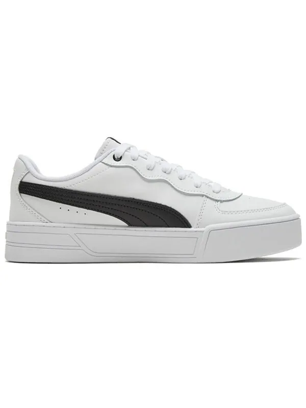 Кроссовки skye 'white black' Puma — изображение 2 из 4, белый/черный
