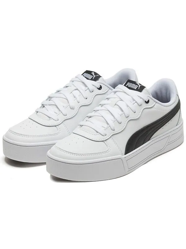 Кроссовки skye 'white black' Puma — изображение 3 из 4, белый/черный