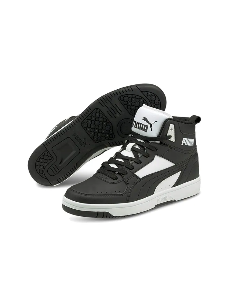Кроссовки PUMA Rebound Joy 'Black White' — изображение 3 из 6, черный