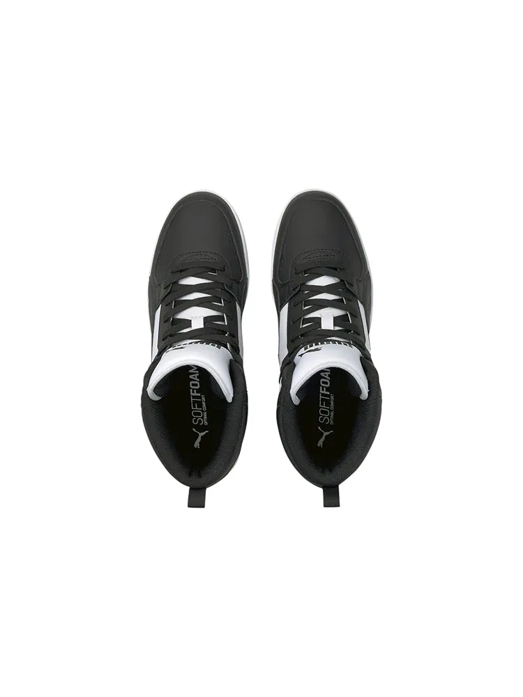 Кроссовки PUMA Rebound Joy 'Black White' — изображение 4 из 6, черный