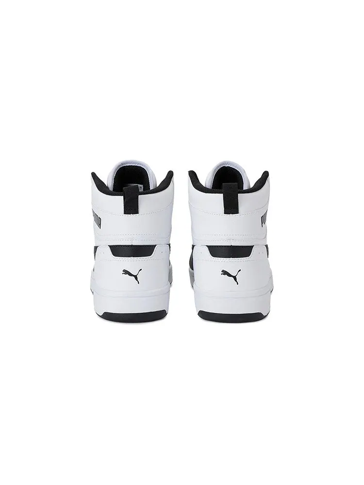 Кроссовки PUMA Rebound Joy 'White Black' 374765-02 — изображение 4 из 6, белый черный