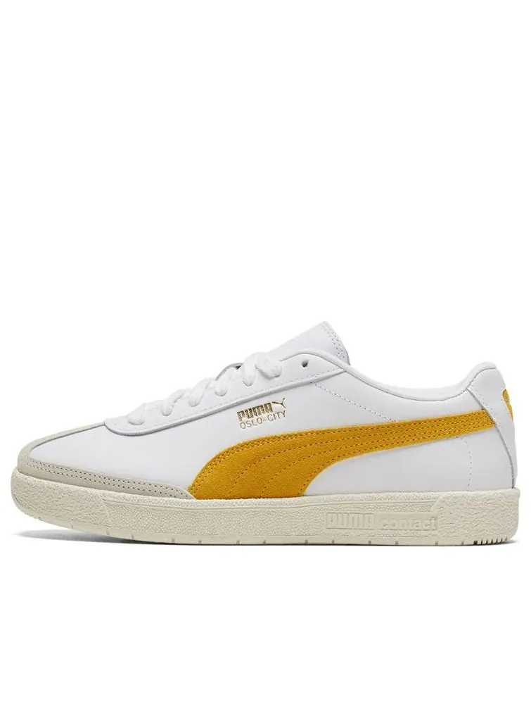 Кеды PUMA Oslo-City Premium 'White Super Lemon' — изображение 1 из 5, белый