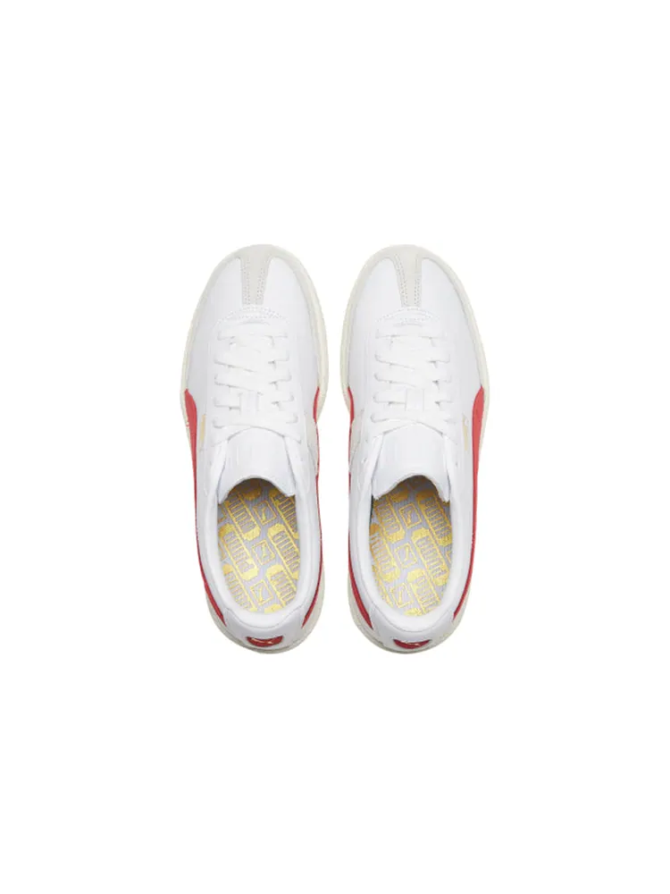 Кеды PUMA Oslo-City Premium 'White High Risk Red' — изображение 3 из 5, красный