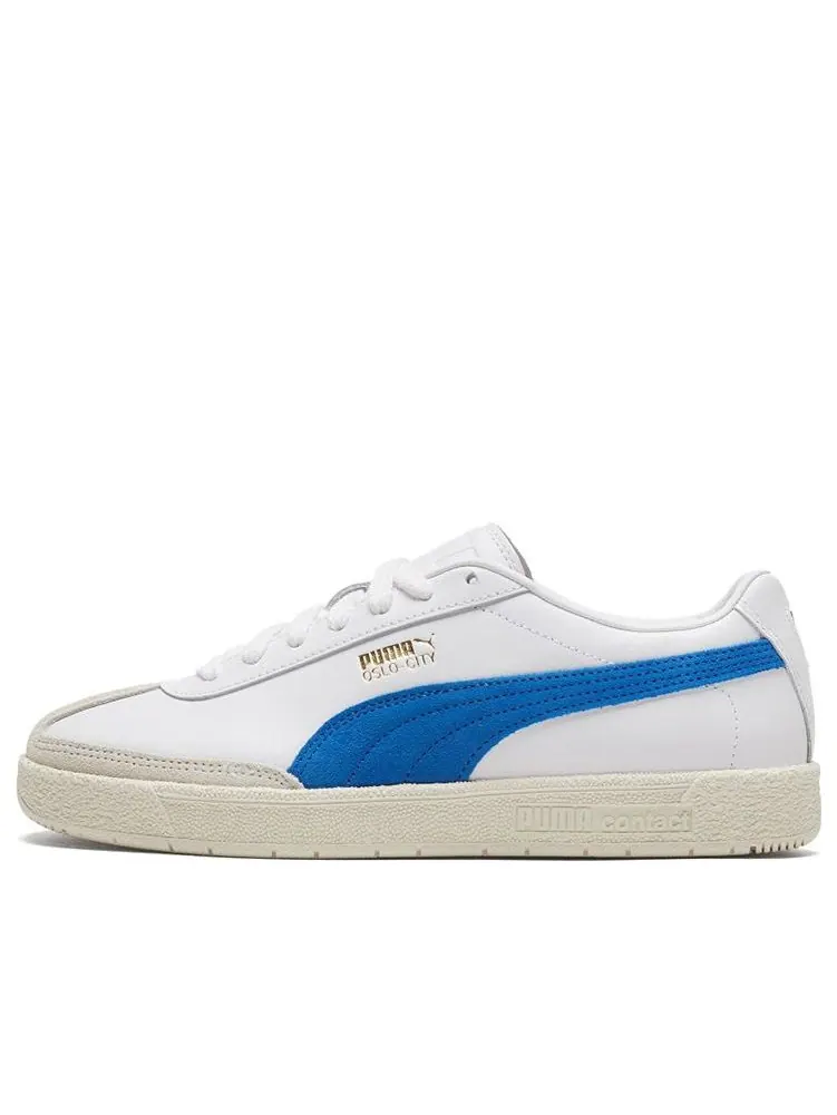 Кеды PUMA Oslo-City Prm Low White/Blue — изображение 1 из 6, синий