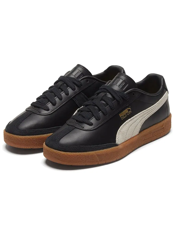 Кеды PUMA Oslo-City Premium 'Black Gum' — изображение 3 из 6, черный