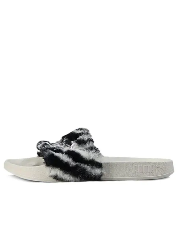 Тапочки leadcat ftr zebra slide Puma — изображение 1 из 4, черный/белый