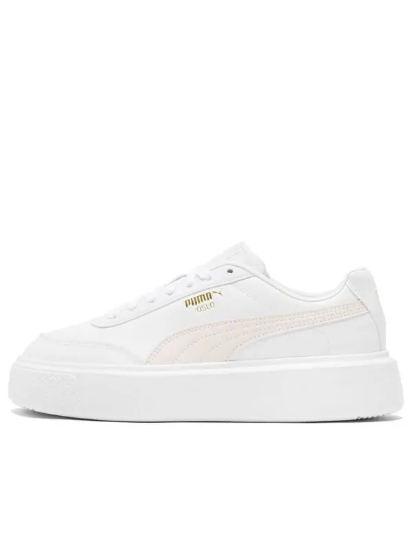 Кроссовки oslo maja 'white cloud pink' Puma — изображение 1 из 4, белый/розовый