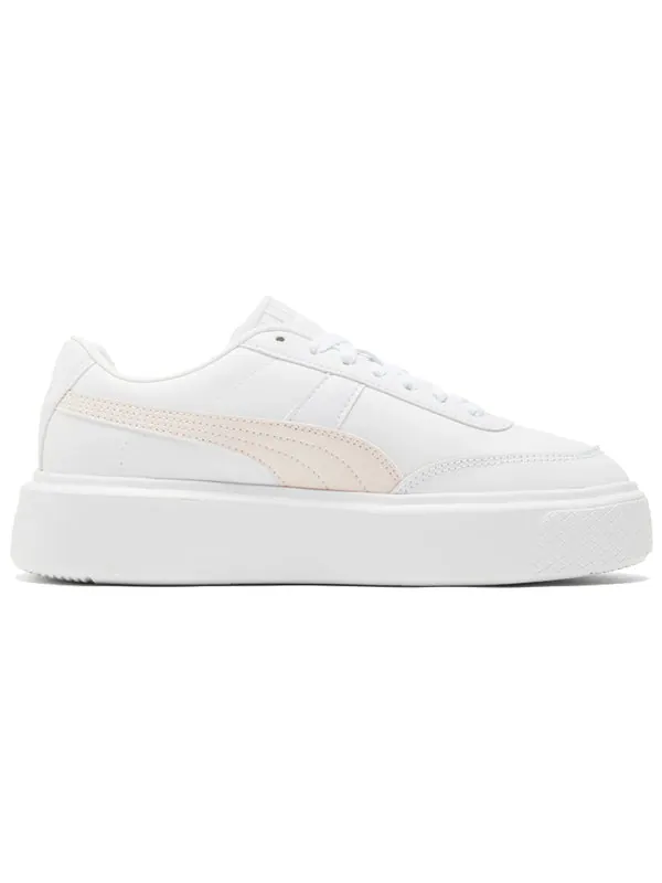 Кроссовки oslo maja 'white cloud pink' Puma — изображение 2 из 4, белый/розовый
