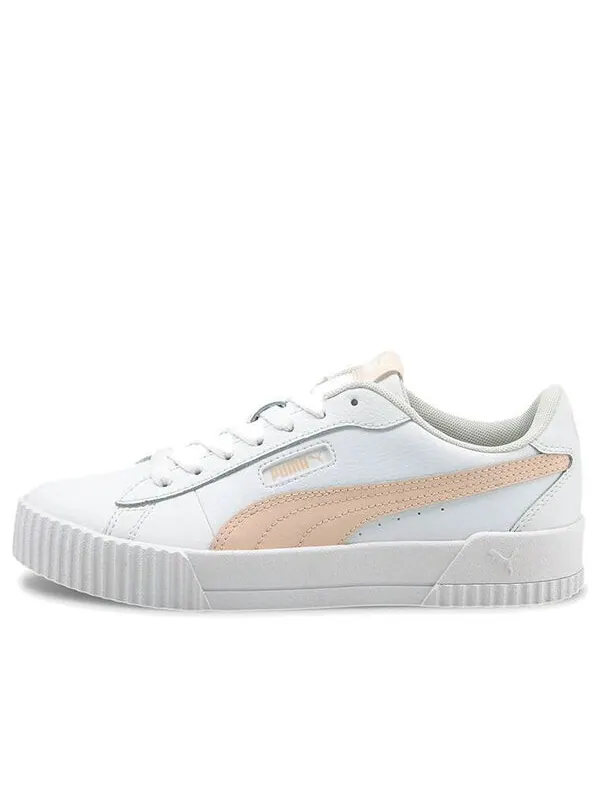 Кроссовки carina crew white/orange Puma — изображение 1 из 4, белый/оранжевый