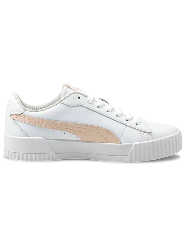 Кроссовки carina crew white/orange Puma — изображение 2 из 4, белый/оранжевый