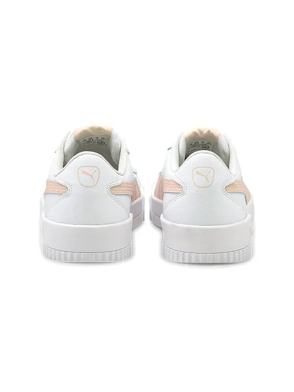 Кроссовки carina crew white/orange Puma — изображение 4 из 4, белый/оранжевый