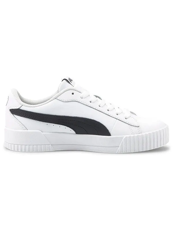 Кроссовки carina crew 'white black' Puma — изображение 2 из 4, белый/черный