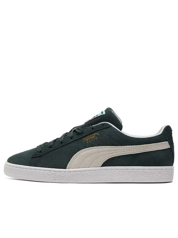 Кроссовки suede classic 21 'green gables' Puma — изображение 1 из 4, зеленый