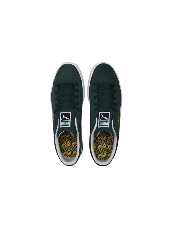 Кроссовки suede classic 21 'green gables' Puma — изображение 3 из 4, зеленый