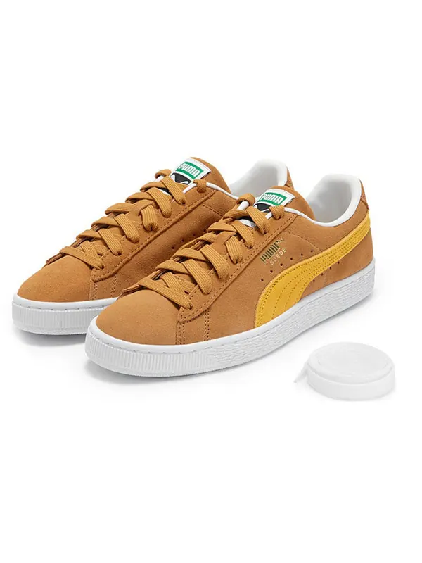 Кроссовки suede classic 21 'desert tan' Puma — изображение 3 из 4, оранжевый