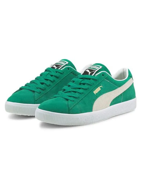 Кроссовки suede vintage 'kelly green' Puma — изображение 3 из 4, зеленый/белый