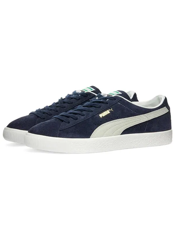 Кроссовки suede vintage 'peacoat' Puma — изображение 3 из 4, синий