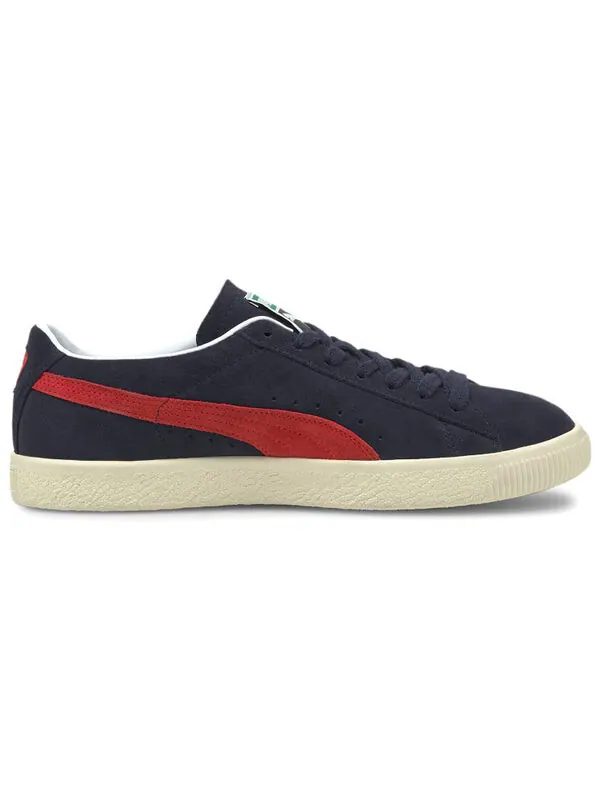 Кроссовки suede vintage 'peacoat high risk red' Puma — изображение 2 из 4, синий