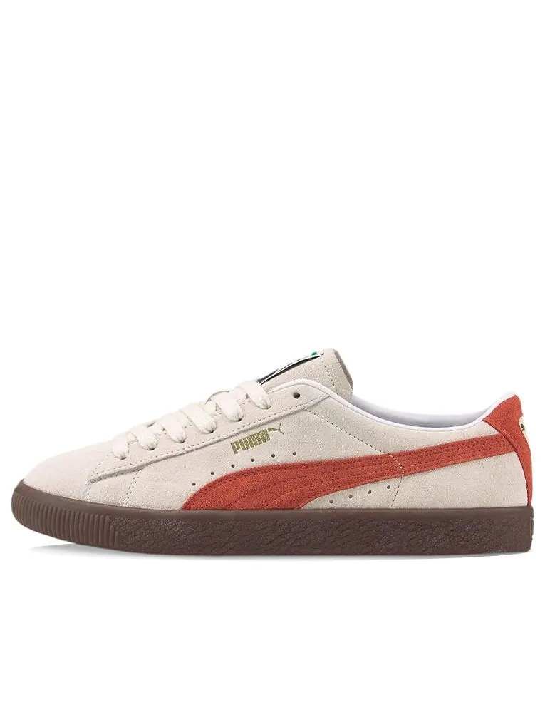 Кеды PUMA Suede Vintage 'Pristine Chili Oil' — изображение 1 из 6, бежевый