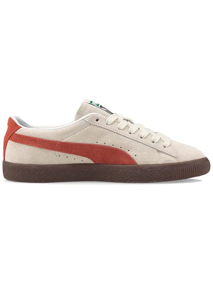 Кеды PUMA Suede Vintage 'Pristine Chili Oil' — изображение 2 из 6, бежевый