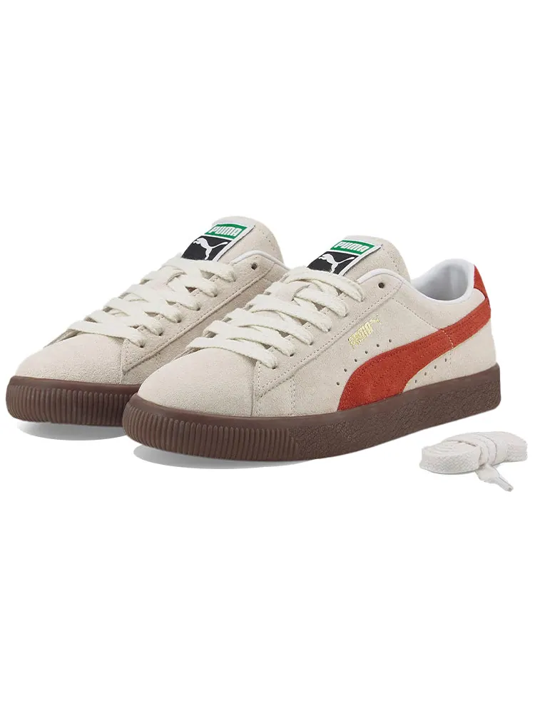 Кеды PUMA Suede Vintage 'Pristine Chili Oil' — изображение 3 из 6, бежевый
