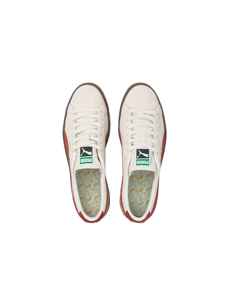 Кеды PUMA Suede Vintage 'Pristine Chili Oil' — изображение 4 из 6, бежевый