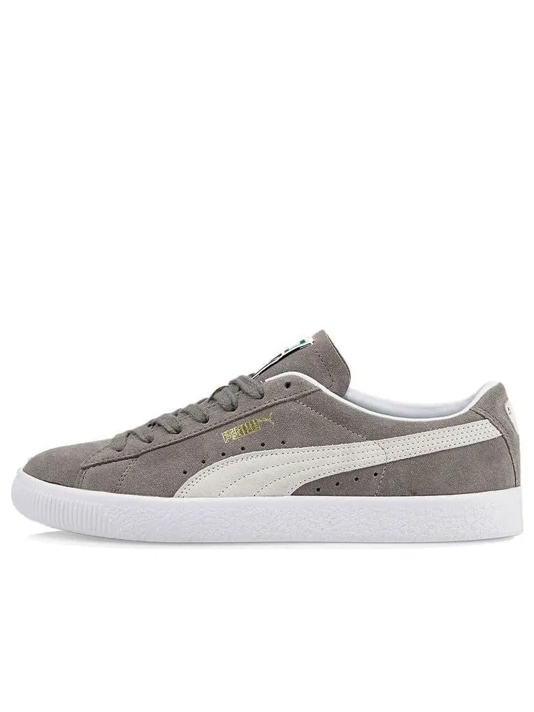 Кеды PUMA Suede Vintage 'Steel Grey' — изображение 1 из 6, белый