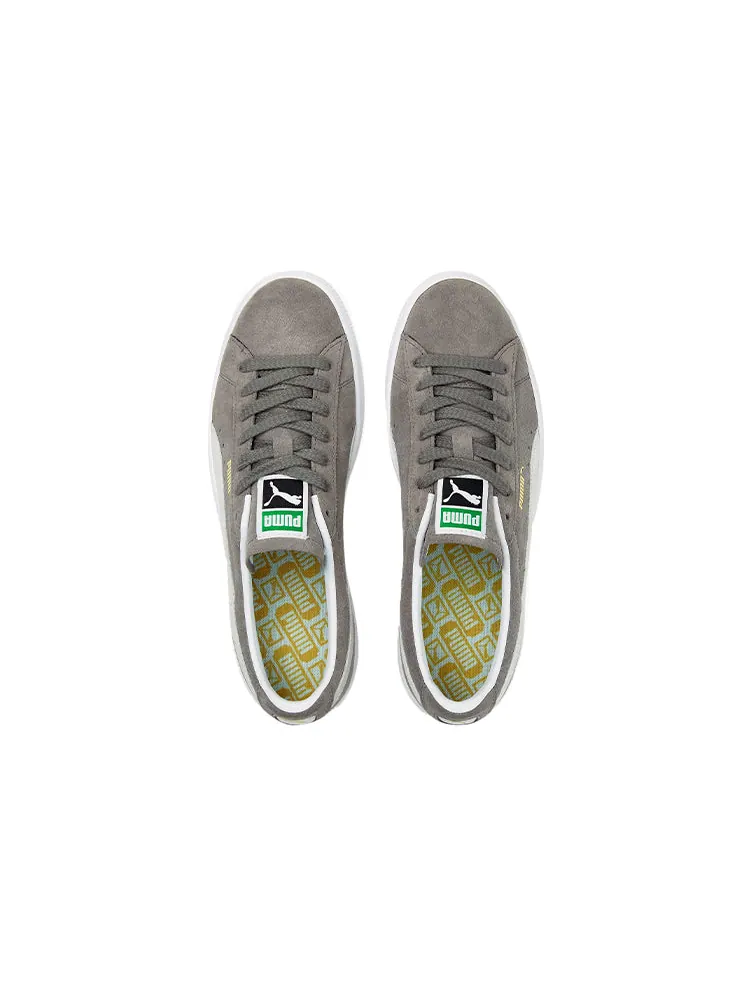 Кеды PUMA Suede Vintage 'Steel Grey' — изображение 4 из 6, белый