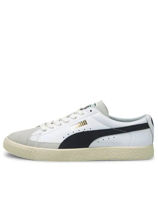 Кроссовки basket vintage 'white black' Puma — изображение 1 из 4, белый/черный
