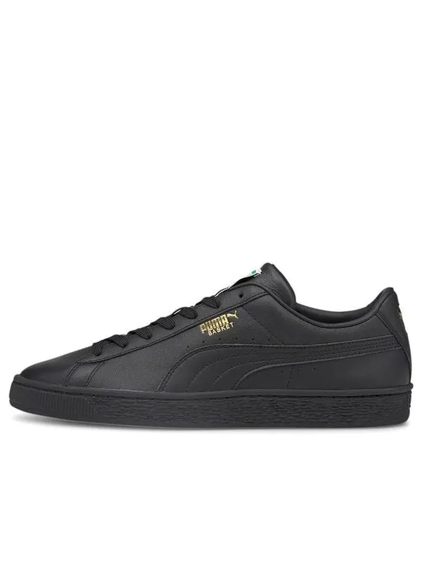 Кроссовки basket classic 21 'black' Puma — изображение 1 из 4, черный