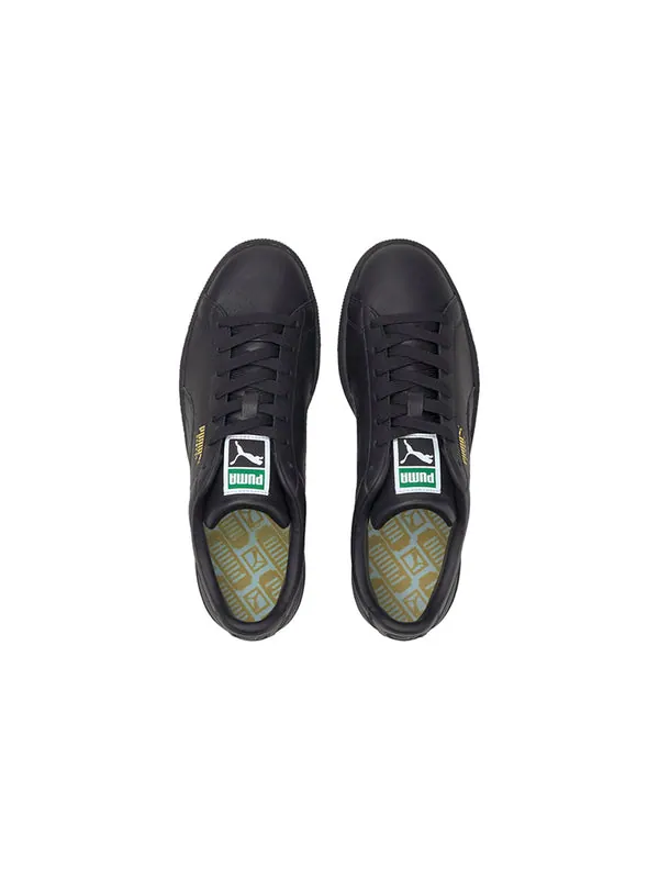 Кроссовки basket classic 21 'black' Puma — изображение 3 из 4, черный